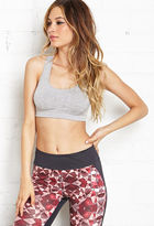 Thumbnail for your product : Forever 21 Low Impact- Heathered Seamless Sports Bra