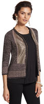Thumbnail for your product : Chico's Shine Sequin Shawnee Cardigan