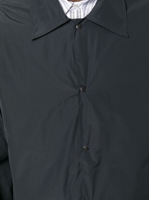 mfpen Long-Sleeved Button-Up Shirt Jacket