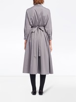 Thumbnail for your product : Prada Flared Pleated Zipped Dress