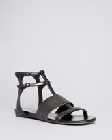Thumbnail for your product : Enzo Angiolini Open Toe Flat Sandals - Nyri