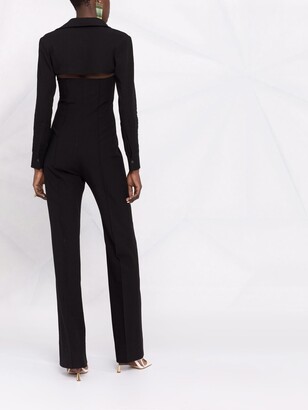 オールインワン・サロペット JACQUEMUS SS25 LA COMBINAISON CALISSON (251PA1331714 110) Off-White La Croisière 'La Combinaison Calisson' Jumpsuit by