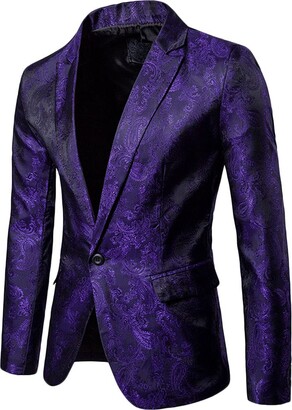Mens Purple Blazer | Shop the world's largest collection of fashion |  ShopStyle UK