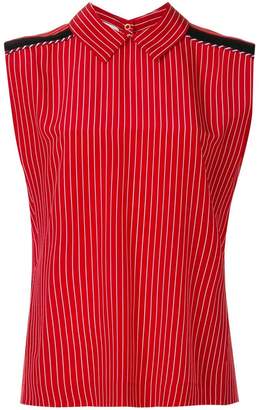 Philosophy di Lorenzo Serafini striped sleeveless shirt