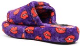 Thumbnail for your product : DUOltd Fangs Print Terry Slippers