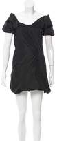 Thumbnail for your product : Hussein Chalayan Short Sleeve Mini Dress Black Short Sleeve Mini Dress