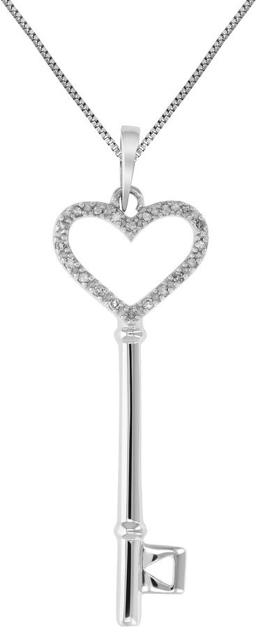 TTLElife BBYaki S925 Silver Simple Smart Hanging Triangular Star Diamond Pendant Ladies Fashion Necklace 