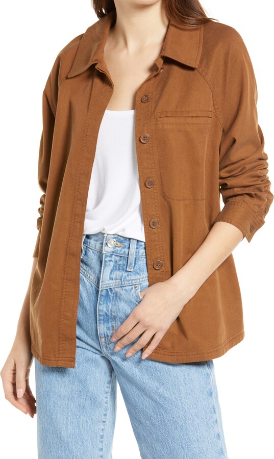 Treasure & Bond Raglan Utility Jacket ShopStyle