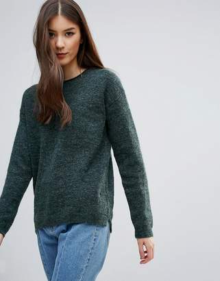 Pieces Renee Wool Mohair Mix Knit Sweater
