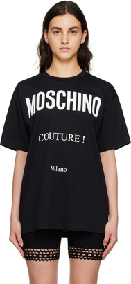 Moschino Black Crewneck T-Shirt