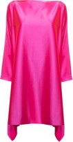Thumbnail for your product : Gianluca Capannolo Eve Pink Satin Silk Dress Woman