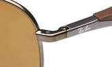 Thumbnail for your product : Ray-Ban 62mm Polarized Steel Aviator Sunglasses