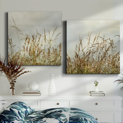 Rosalind Wheeler Bluff Grass I-Premium Gallery Wrapped Canvas - Ready To Hang