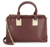 Thumbnail for your product : Vince Camuto Leather Zipped Satchel