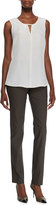Thumbnail for your product : Nic+Zoe Wonderstretch Straight-Leg Pants, River Rock