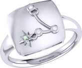 Thumbnail for your product : LMJ - Pisces Two Fish Constellation Signet Ring In Sterling Silver