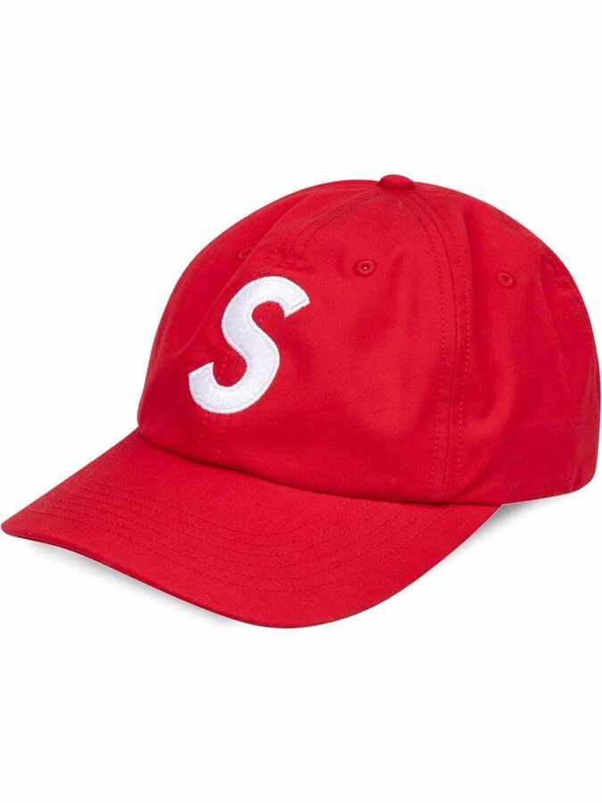 supreme red man hat