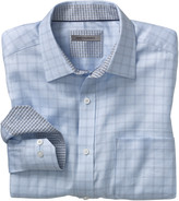 Thumbnail for your product : Johnston & Murphy Herringbone Dash Windowpane Shirt
