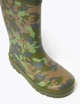 Thumbnail for your product : Marks and Spencer Kids' Camouflage Wellies (5 Small - 12 Small)