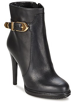 Moschino Cheap & Chic Moschino Cheap CHIC BUCKLE women's Low Ankle Boots in Black