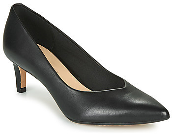 clarks ladies navy court shoes