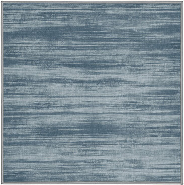 Hokku Designs Machine Washable Solid Gray Area Rug