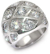 Thumbnail for your product : Michela Woven Crystal Dome Ring