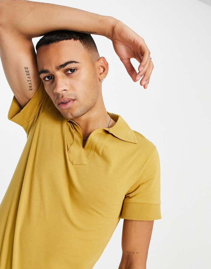 Mustard Polo Shirt | Shop the world's largest collection of 