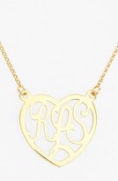 Thumbnail for your product : Argentovivo Women's Personalized Script Initials Pendant Necklace