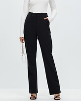 Thumbnail for your product : Atmos & Here Women's Black Pants - Tamara Straight Leg Stretch Pants