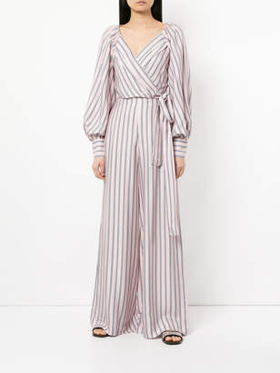 Zimmermann sunny relaxed wide leg trousers