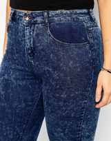 Thumbnail for your product : ASOS CURVE Ridley Skinny Jean In Acid Wash