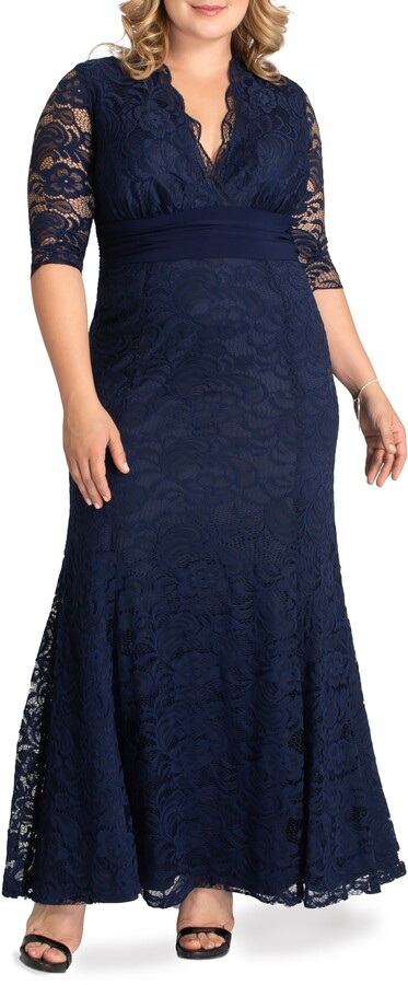 white elegant lace dress