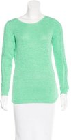 Thumbnail for your product : Rachel Zoe Open Knit Long Sleeve Sweater