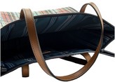 Thumbnail for your product : Etro Globetrotter Leather-trimmed Tote
