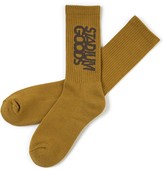 Thumbnail for your product : STADIUM GOODS® logo "Mocha" crew socks