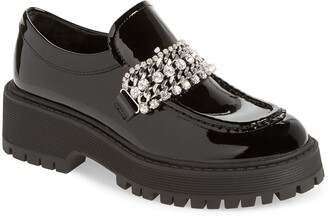 Steve madden maybell platform loafer Clearance