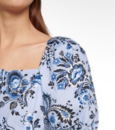 Thumbnail for your product : Erdem Inez floral cotton poplin top