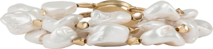 Saachi White Charlotte Pearl Bracelet