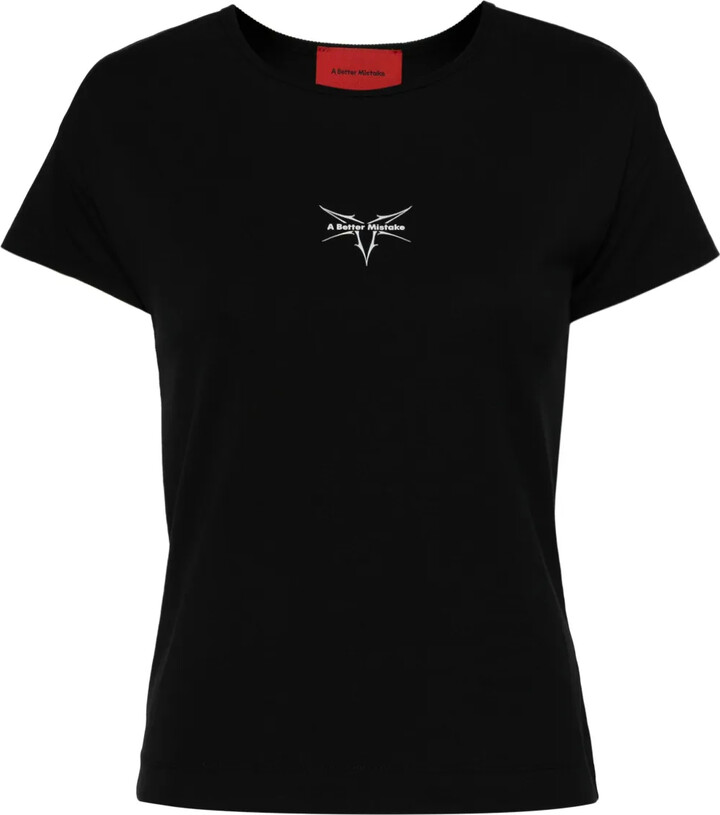 A BETTER MISTAKE logo-print T-shirt