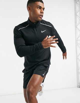 nike running half zip