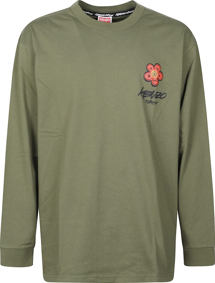 Kenzo Logo Long Sleeved Long Sleeve Shirt