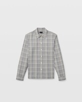 Thumbnail for your product : Club Monaco Long Sleeve Plaid Standard Shirt