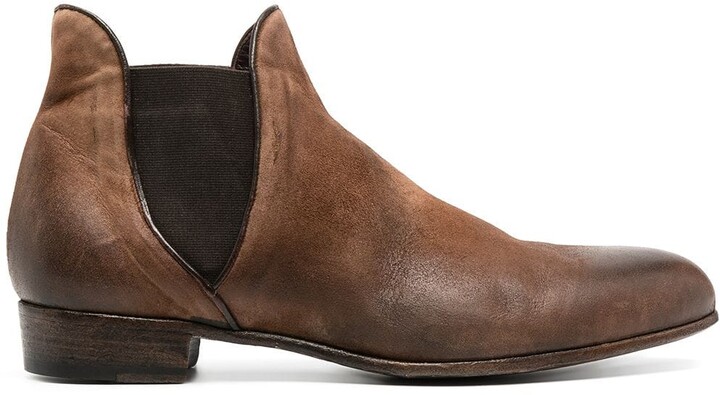 Lidfort distressed Chelsea boots - ShopStyle