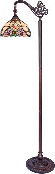 Chloe Lighting ChloeLightingCooperTiffany-Style1LightReadingFloorLamp11\
