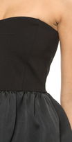Thumbnail for your product : DKNY Strapless Peplum Top