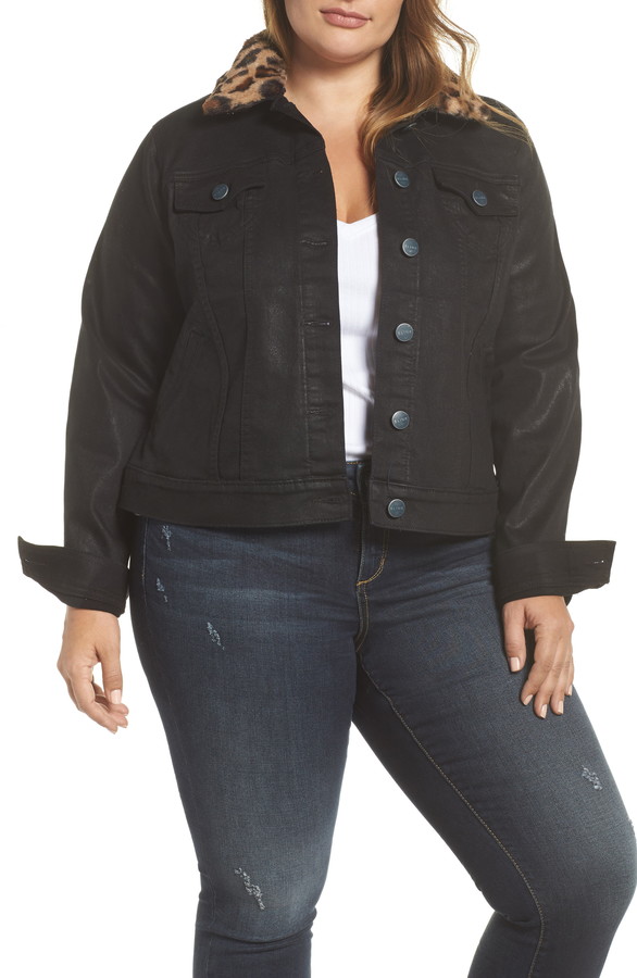 curve appeal denim jacket