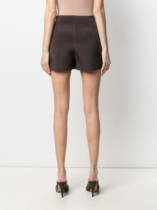 Valentino High-Waisted Knitted Shorts