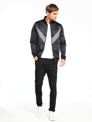 Very ZIP THROUGH FUNNEL NECK TRICOT BOMBER