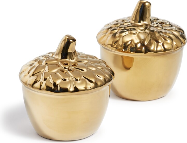 Martha Stewart Collection Acorn Salt & Pepper Shakers, Created for Macy